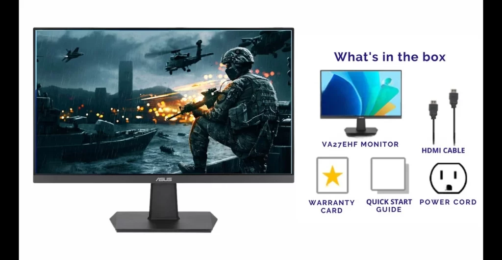 ASUS 27 Inch Monitor Image