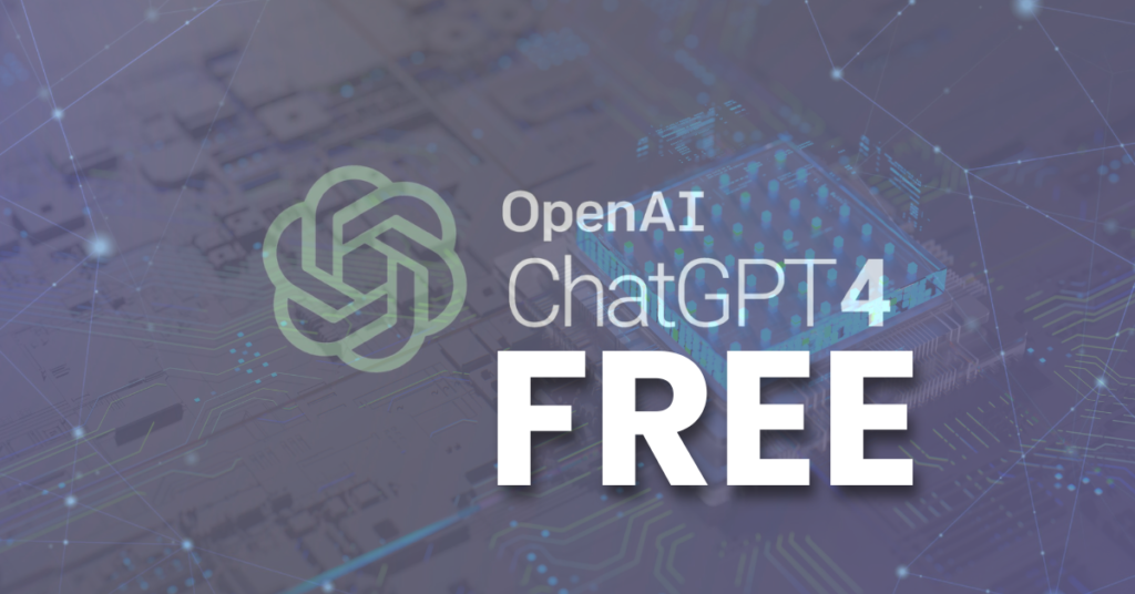 Introducing ChatGPT 4 for Free